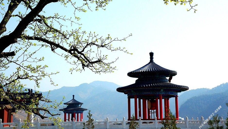 环境绝美 旅游景区 清东陵万佛园来了！
