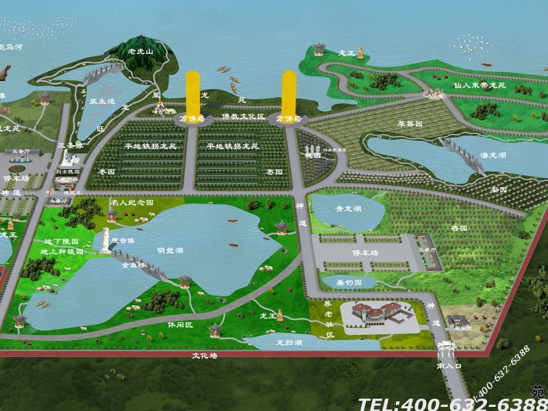 涿州万佛园--陵园具体位置，价格，产品类型和预约电话