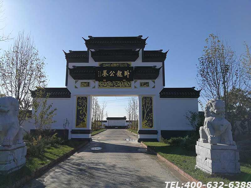 涿州卧龙公墓环境介绍